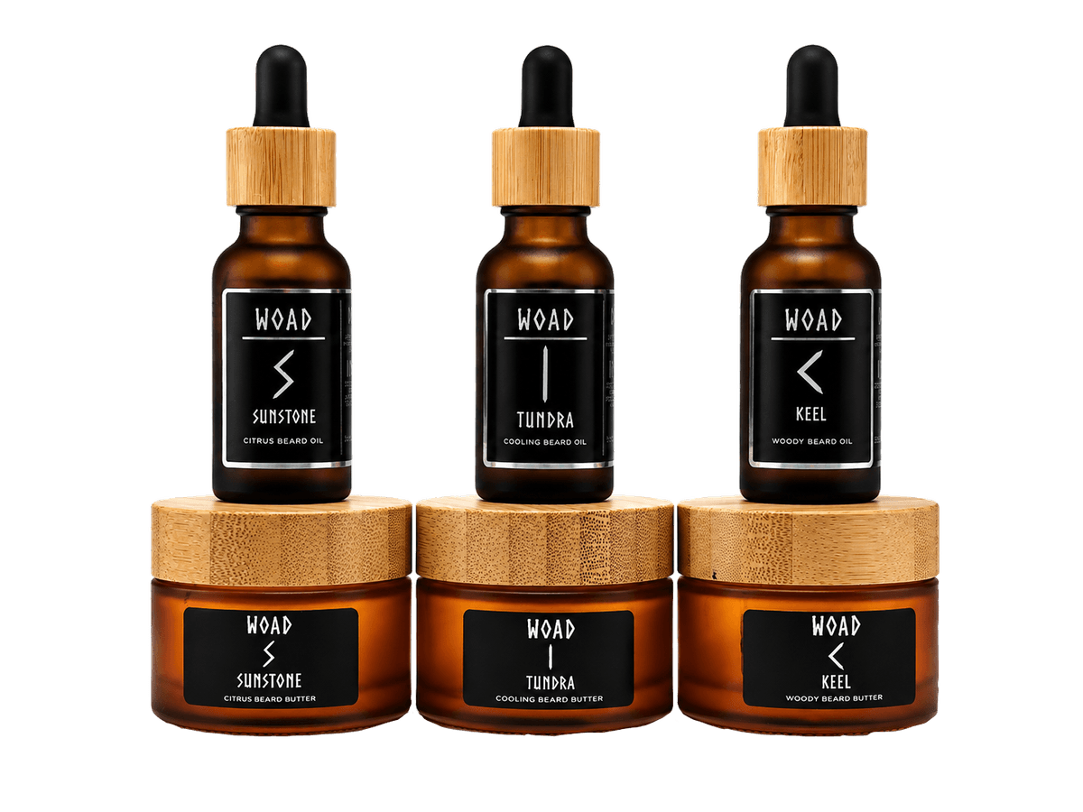 The Viking Hoard - Complete Beard Oil and Butter Set